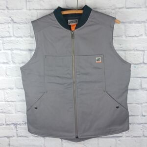 40 Grit Quilted Lined Vest by Duluth Trading Men's L